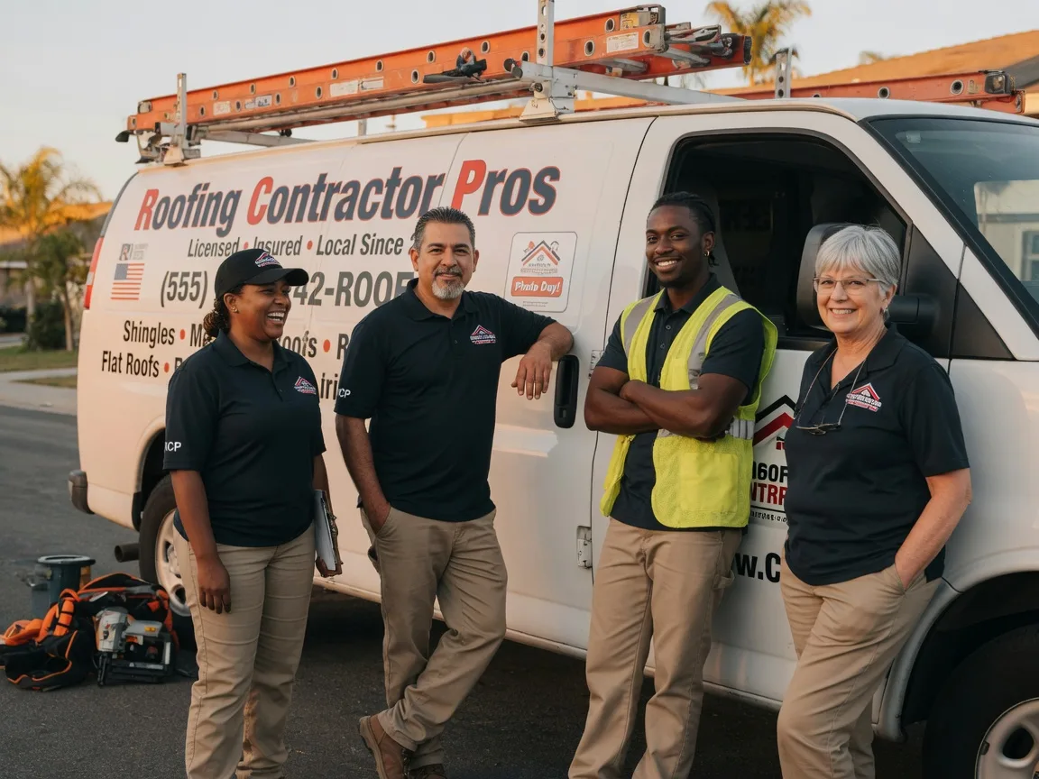 Local Roofing Contractors company in Newhall, CA